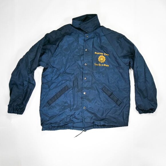 Vintage New York Supreme Court Satin Made in USA Jacket - L